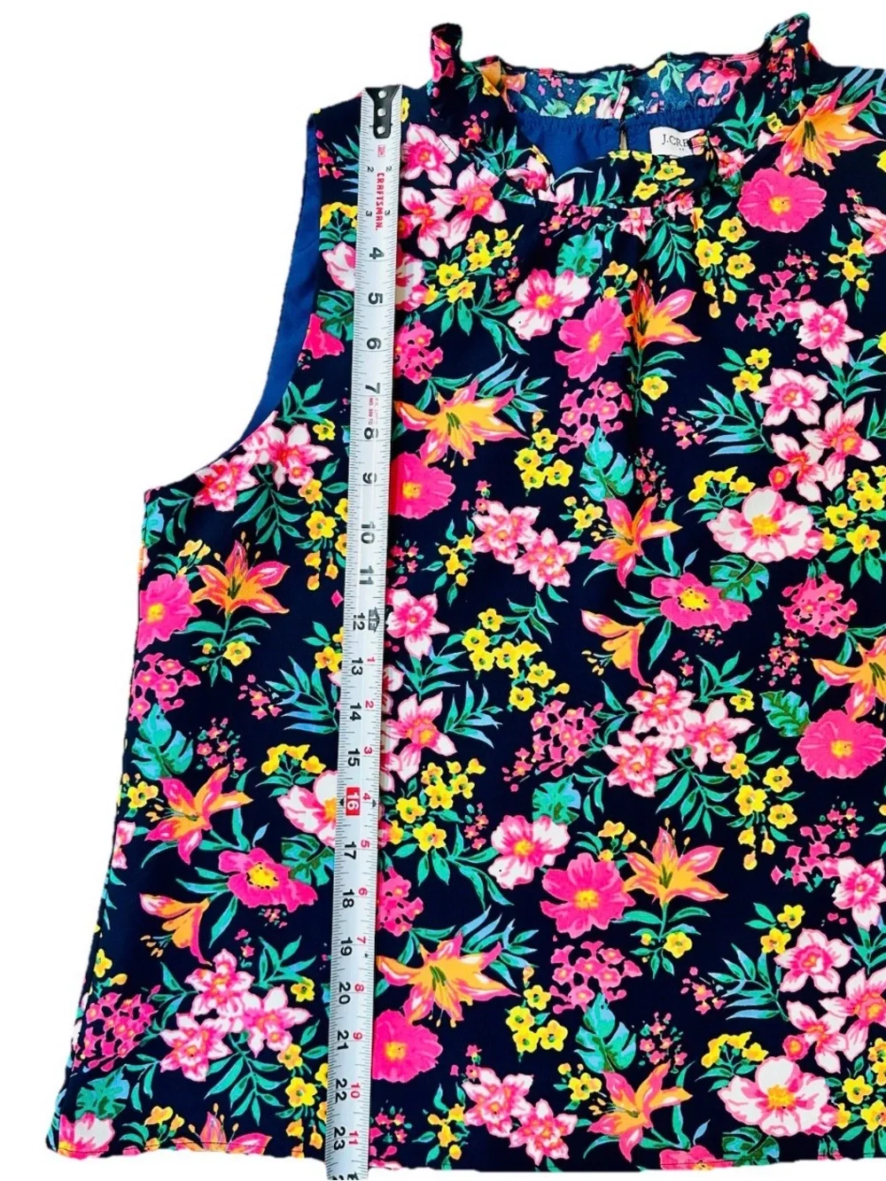 J. Crew sleeveless mock